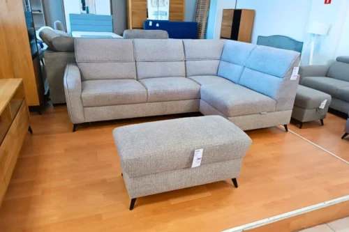 Narożnik z funkcją spania i dostawką Haven Gala Collezione