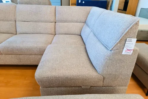 Narożnik z funkcją spania i dostawką Haven Gala Collezione