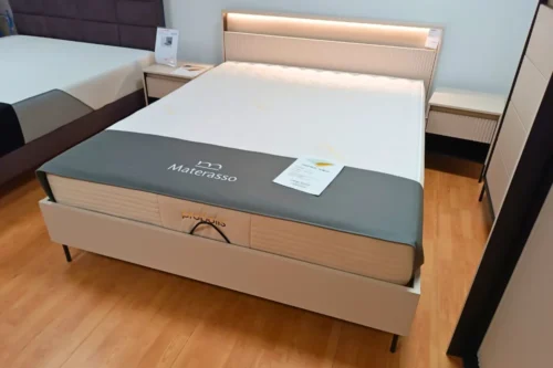 Łóżko z pojemnikiem i stelażem Trend TS-03