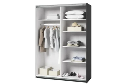 Szafa przesuwana z lustrem Beta Helvetia