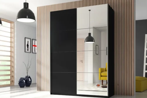 Szafa przesuwana z lustrem Beta Helvetia