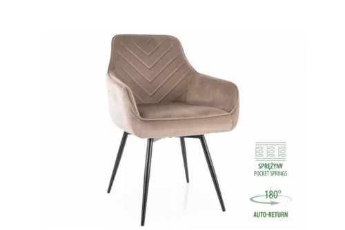 Krzesło Servio Velvet Signal