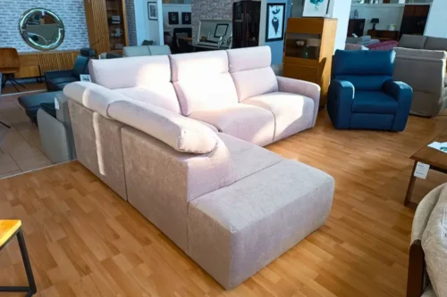 Narożnik z stelażem włoskim Monaco Bydgoskie Meble