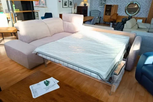 Narożnik z stelażem włoskim Monaco Bydgoskie Meble