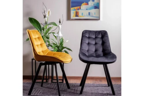 Krzesło Monti Velvet Signal