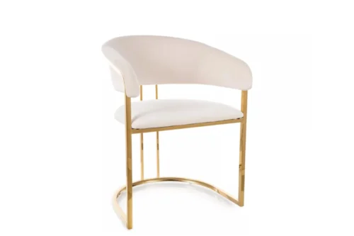 Krzesło Tulipe Velvet Signal