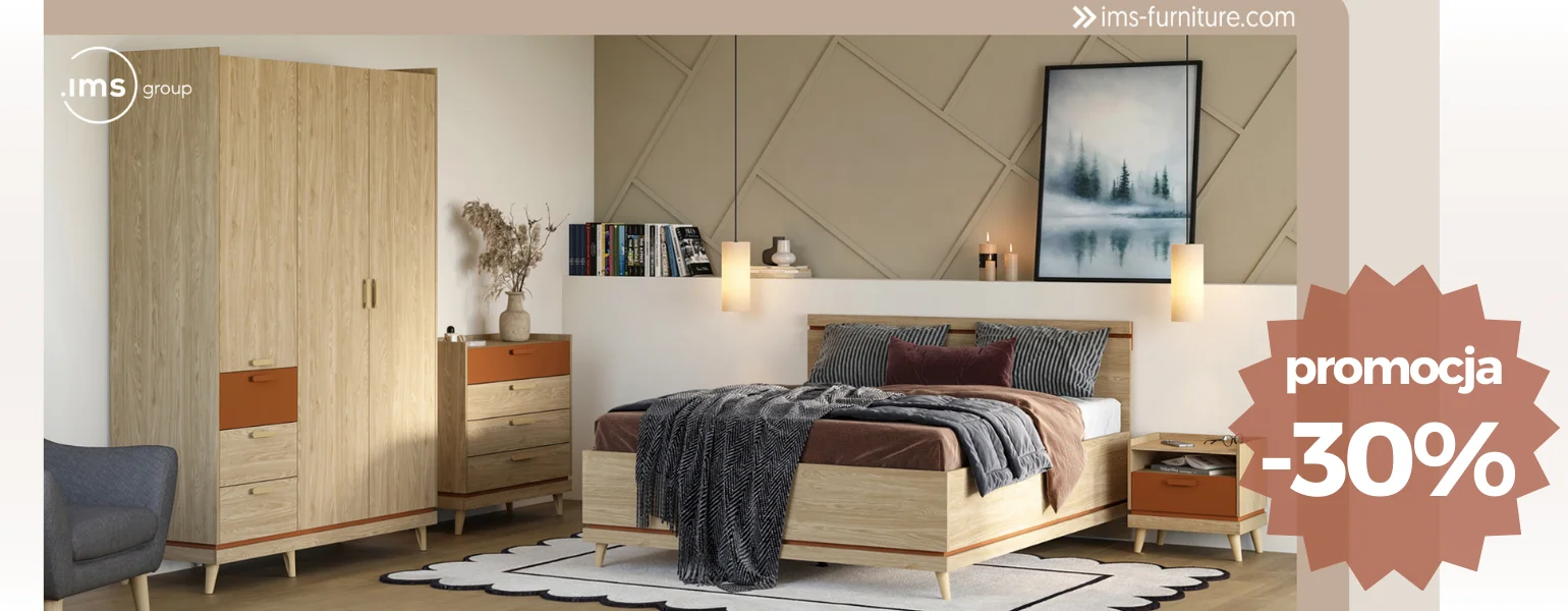 Sypialnia Scandi promocja