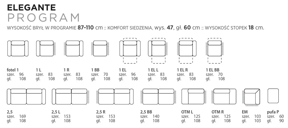 Narożnik Elegante Feniks
