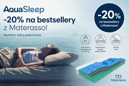 Aquasleep Materasso promocja