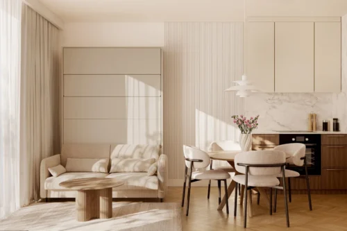 Półkotapczany elektryczny z sofą Bed Concept