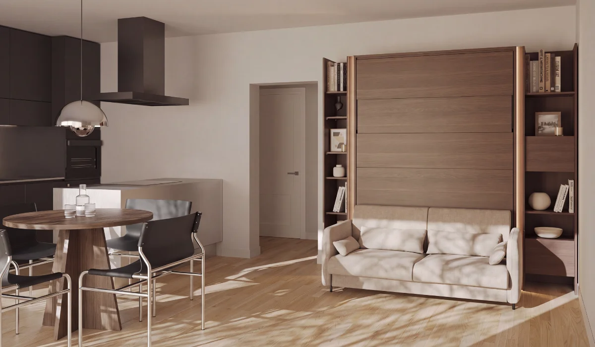 Półkotapczany elektryczny z sofą Bed Concept