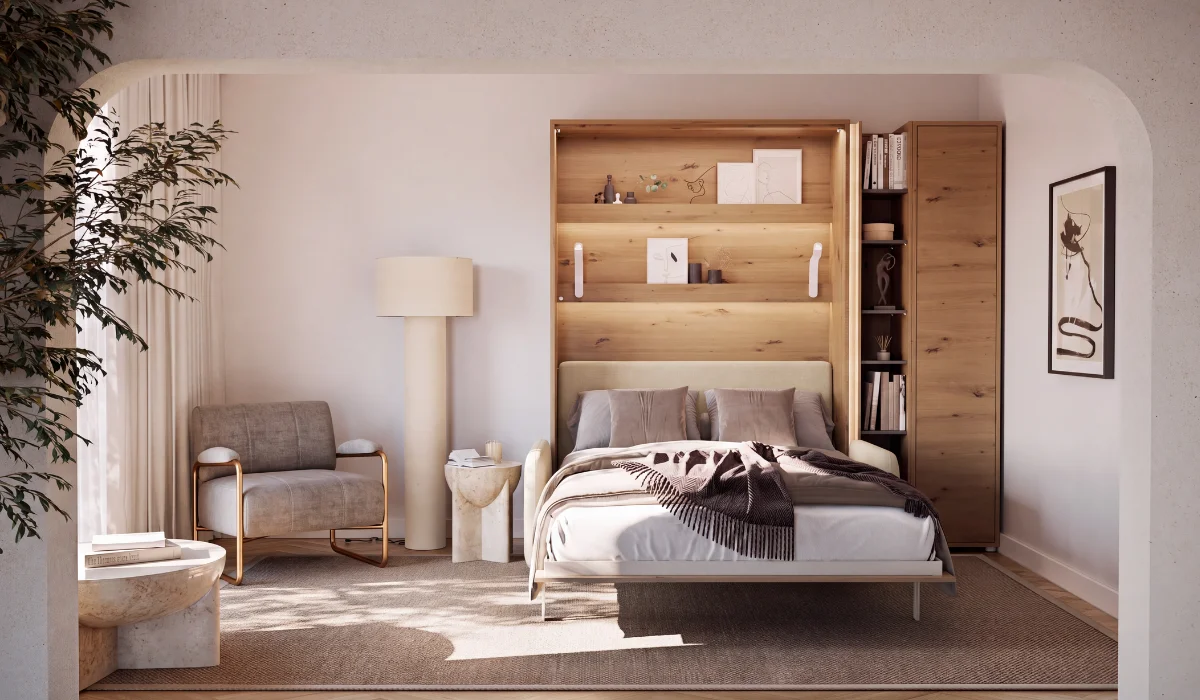 Półkotapczany elektryczny z sofą Bed Concept