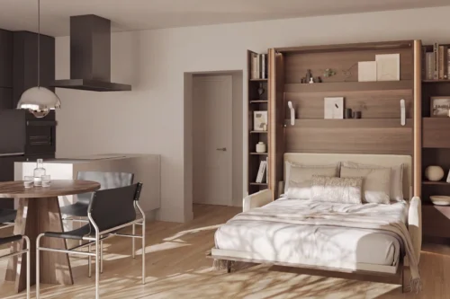 Półkotapczany elektryczny z sofą Bed Concept