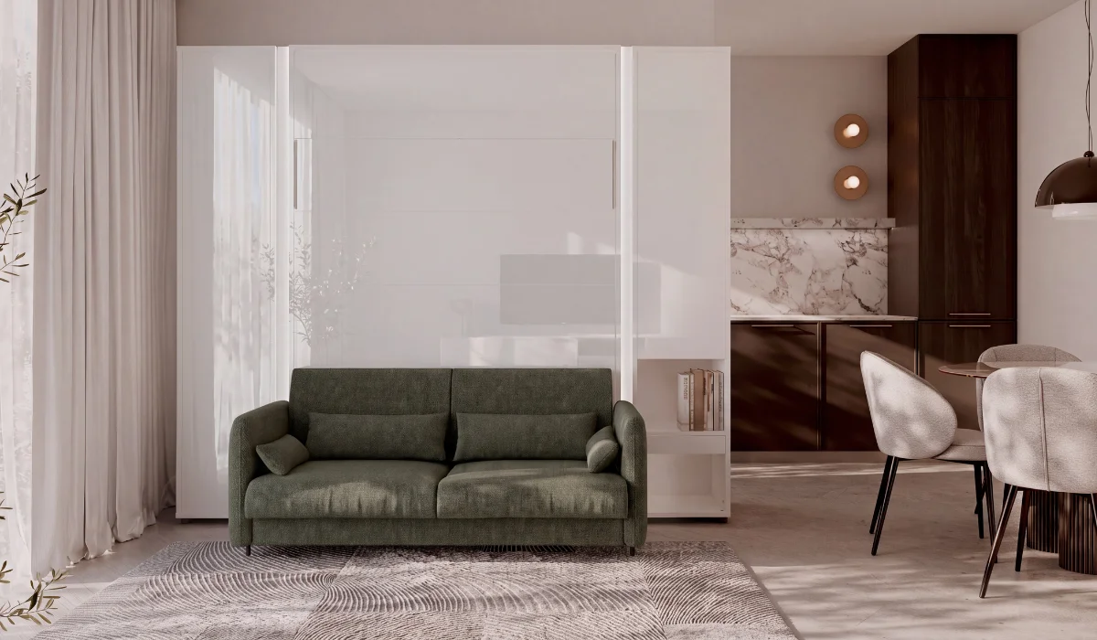 Półkotapczany elektryczny z sofą Bed Concept