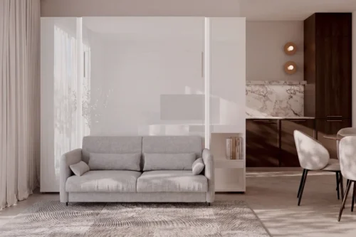 Półkotapczany elektryczny z sofą Bed Concept