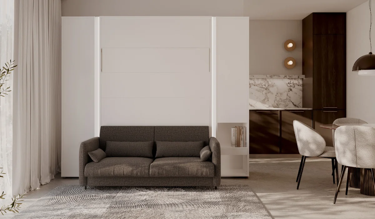 Półkotapczany elektryczny z sofą Bed Concept
