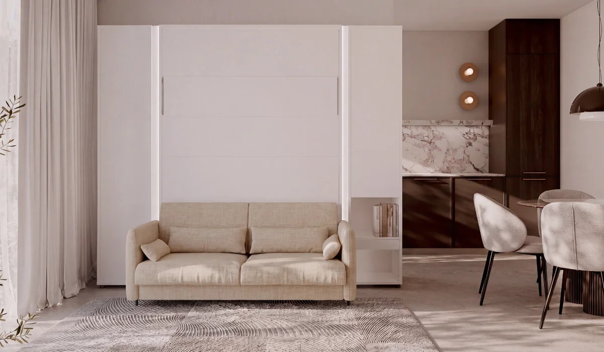 Półkotapczany elektryczny z sofą Bed Concept