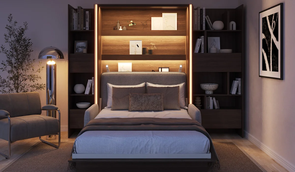 Półkotapczany elektryczny z sofą Bed Concept