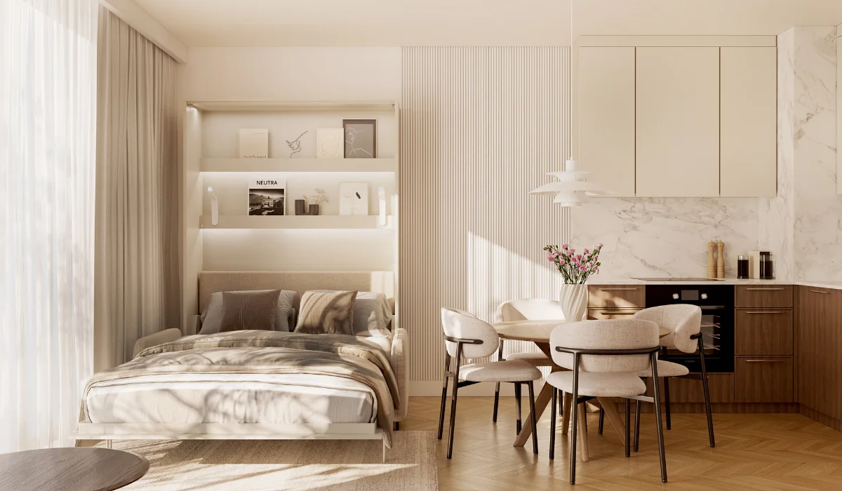 Półkotapczany elektryczny z sofą Bed Concept